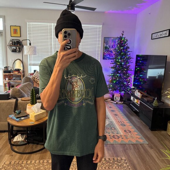 Vintage 90s Tennessee Save our Forest T-Shirt 1994 - size Large single stitch - Picture 2 of 4